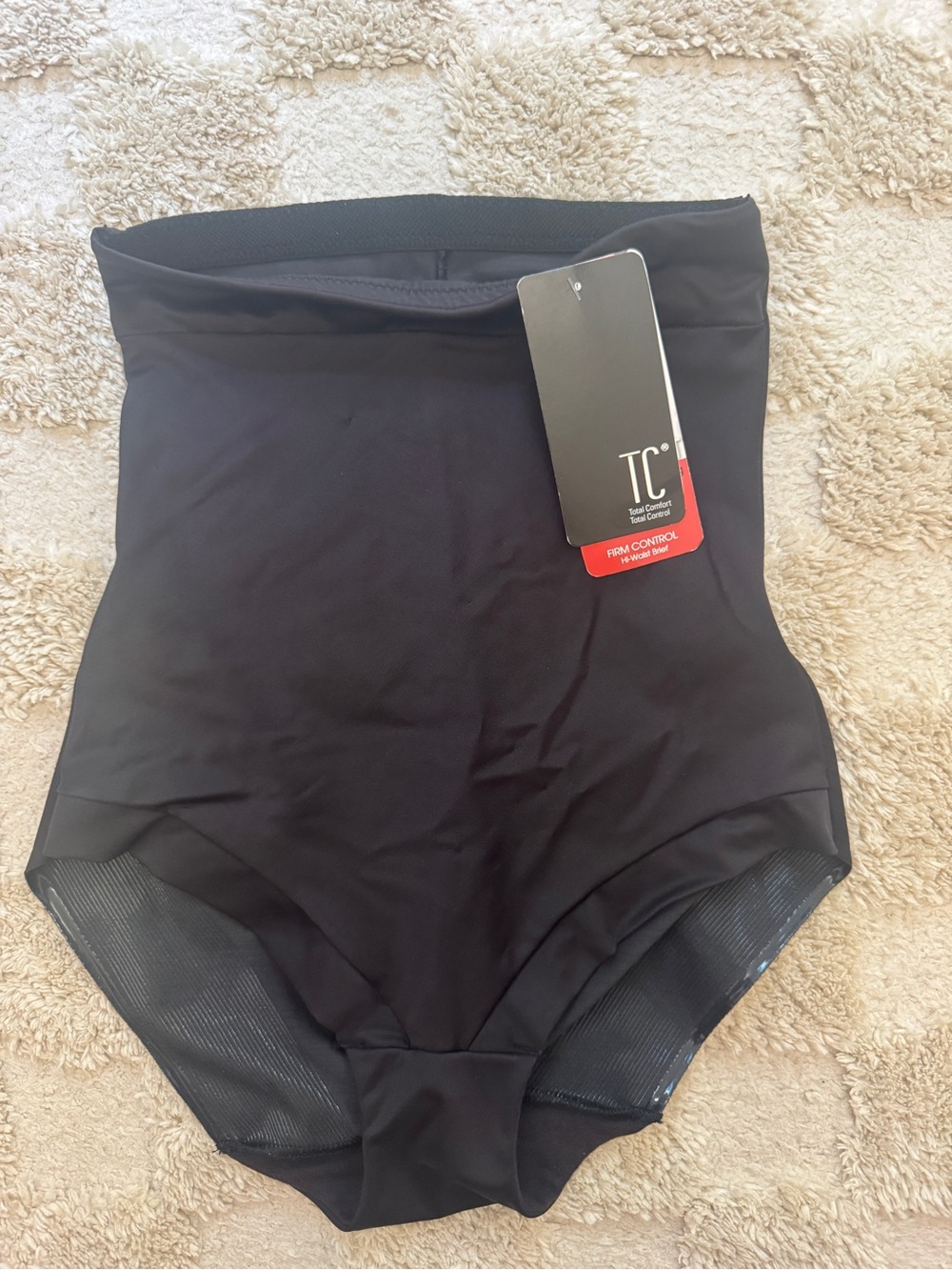 TC Luxurious Comfort High-Waist Shaping Brief - Black | Size Small